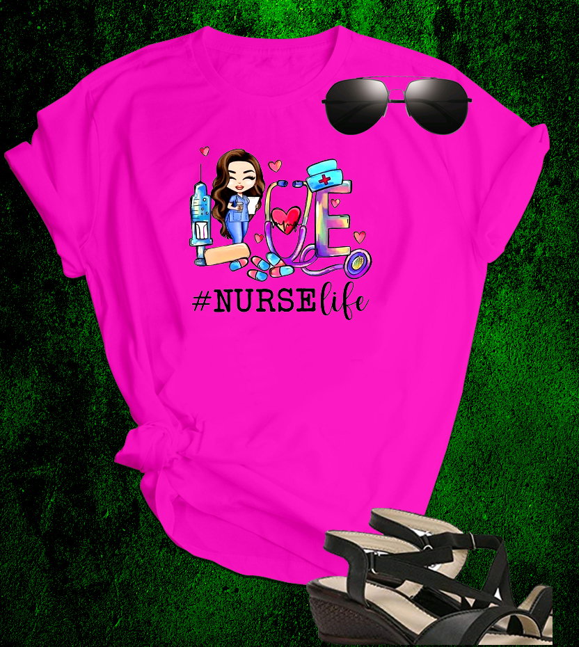 📝#NURSElife Tee – The Perfect Combo of Care, Color, and Confidence_5