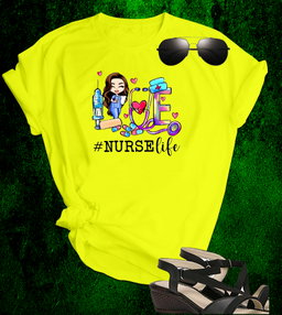 📝#NURSElife Tee – The Perfect Combo of Care, Color, and Confidence