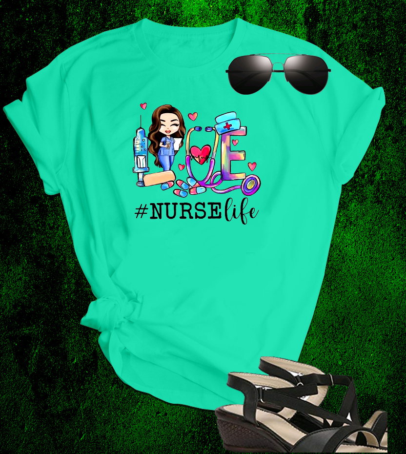 📝#NURSElife Tee – The Perfect Combo of Care, Color, and Confidence_3