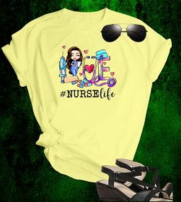 📝#NURSElife Tee – The Perfect Combo of Care, Color, and Confidence