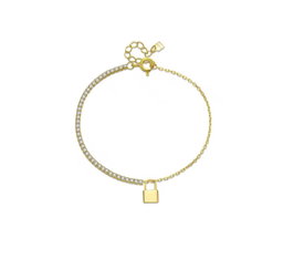 Padlock bracelet 