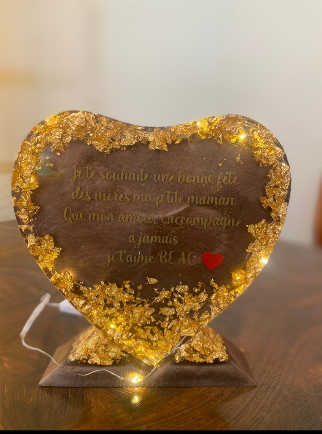 💞 Cœur en Résine – Création Babywax_0
