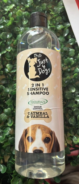 Just 4 pets 2 in 1 shampoo and conditioner 