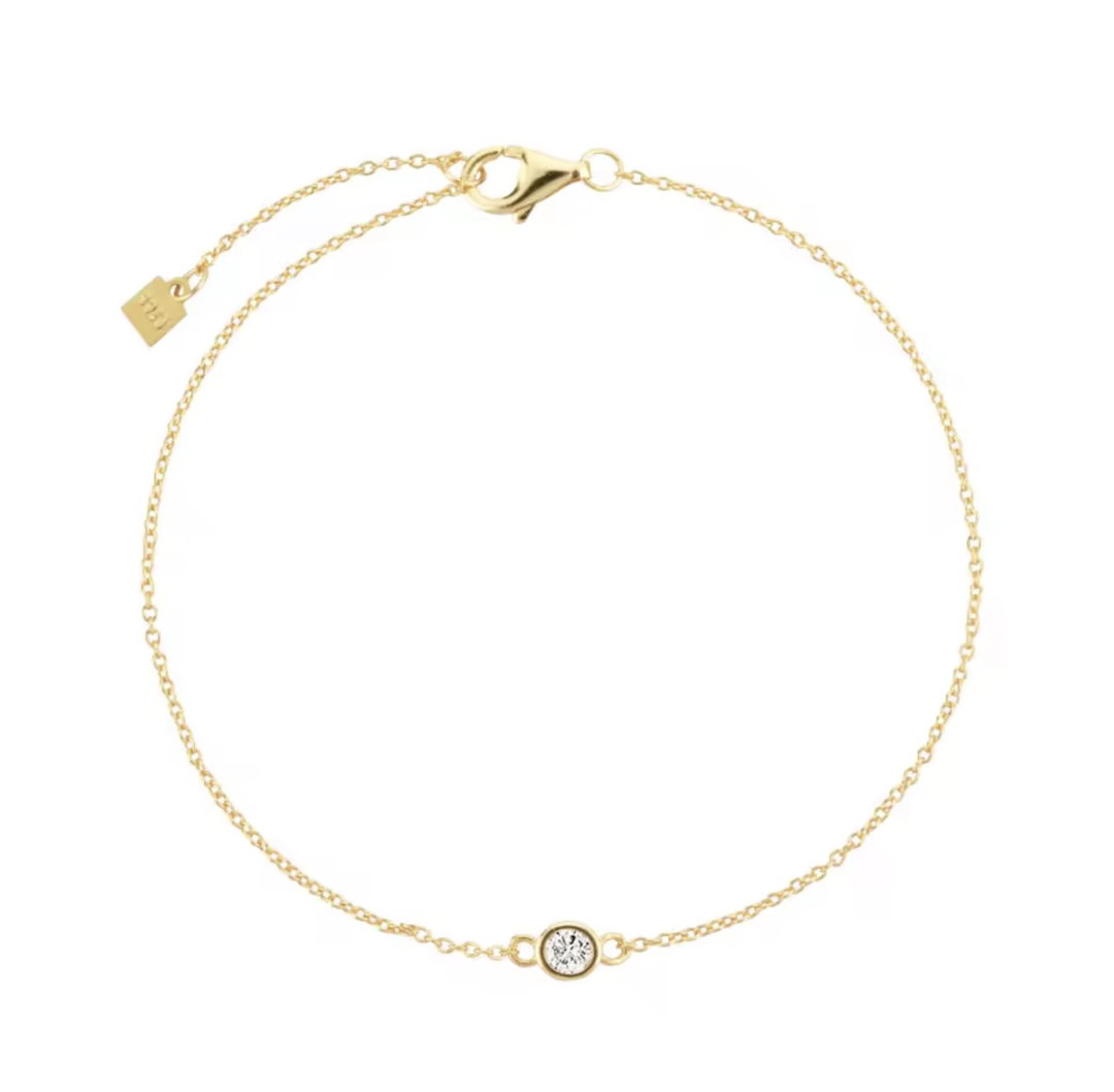 Golden dot bracelet