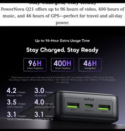 powerNovaQ21 20000mAh