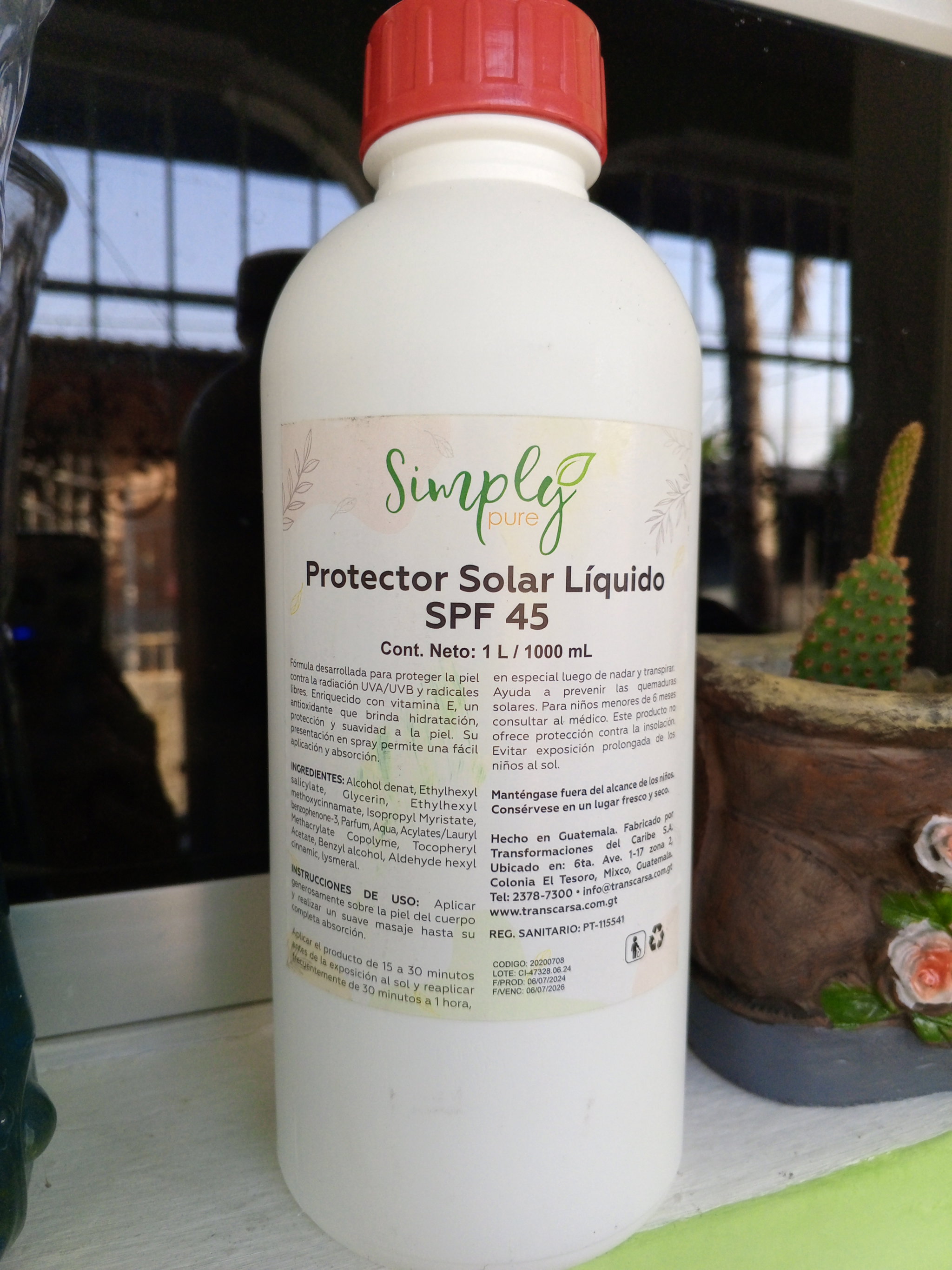 Filtro Solar spf 45_1