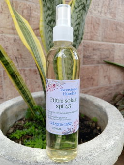 Filtro Solar spf 45