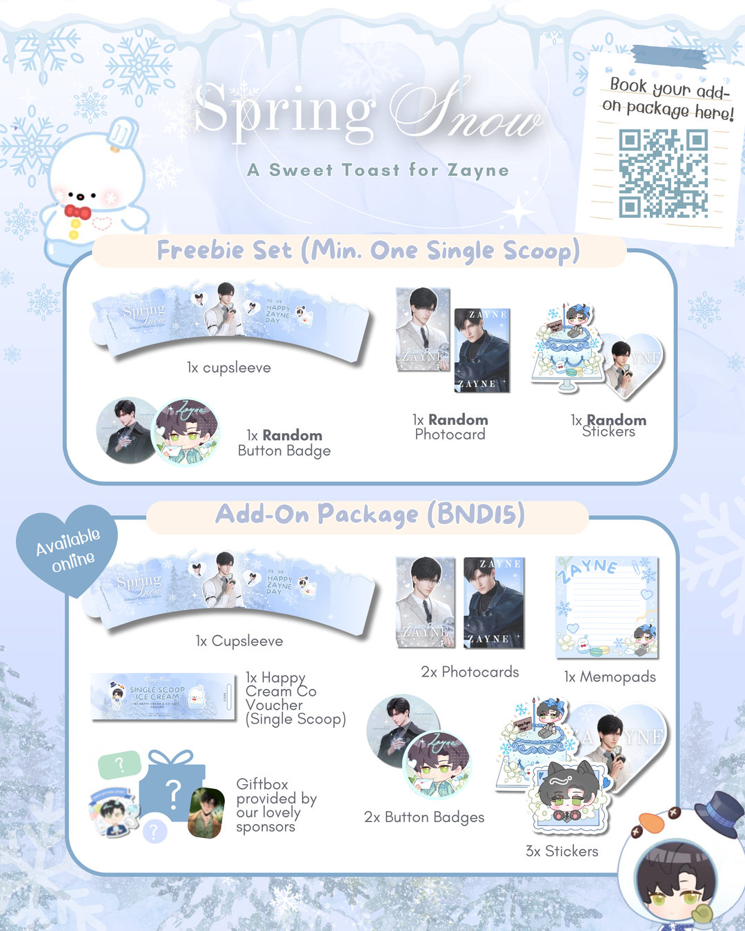 Cupsleeve Event Add-on Package