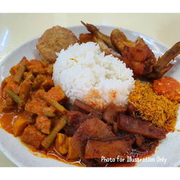 Nasi Sambal Goreng (Ayam Rendang)