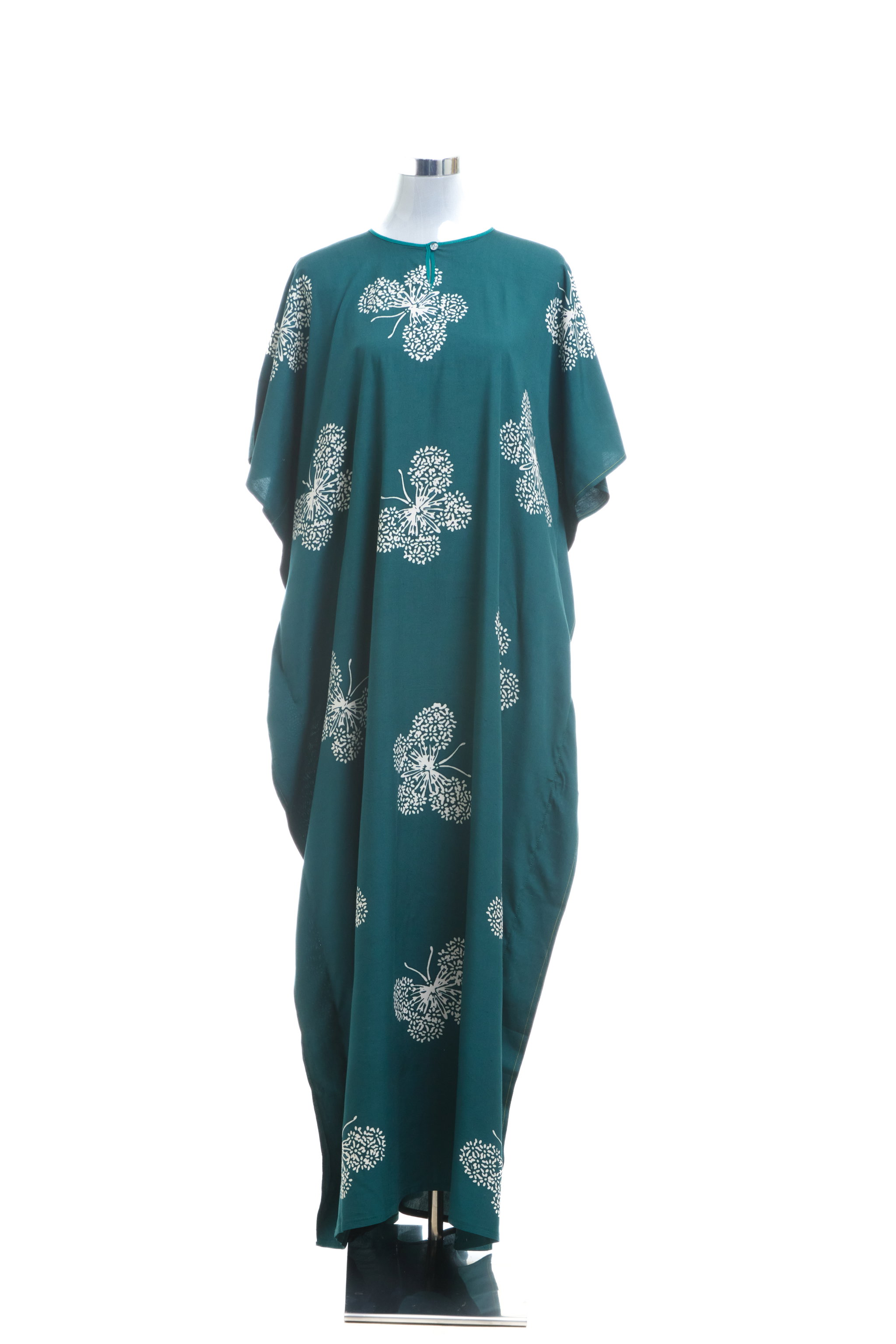 KAFTAN BUTTERFLY SHORT SLEEVE  : ROYAL GREEN_1