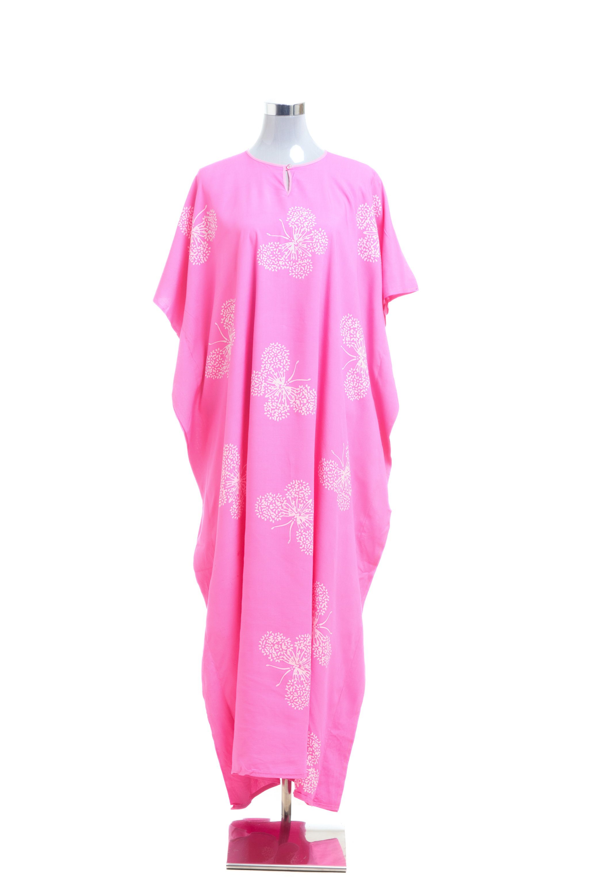 KAFTAN BUTTERFLY SHORT SLEEVE : PINK_1