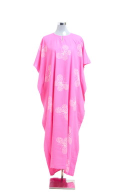 KAFTAN BUTTERFLY SHORT SLEEVE : PINK