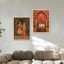 RAJASTHANI  WALL FRAME 3IN1