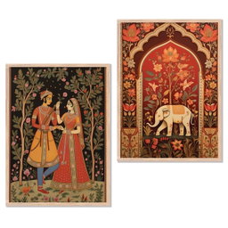 RAJASTHANI  WALL FRAME 3IN1