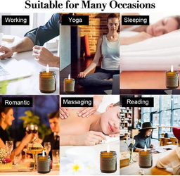 Aromatherapy Scented Candles for Home with a long Burning time and Lasting Fragrance for Girlfriend Teacher and Mom Birthday Present
