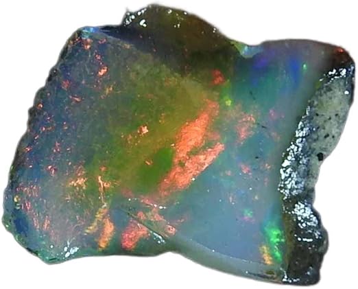 GEM Opal Stone, Natural Rough, Gemstone Crystals, Ethiopian Rock, Jewelry Making Supplies, Chakra Healing, Energy Loose Gemstone,_0