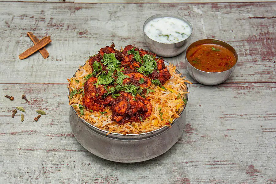 Chicken Fry Piece Biryani_0