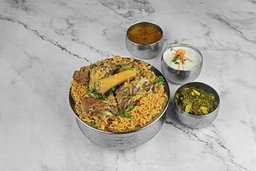 Mutton Pachimirchi Biryani