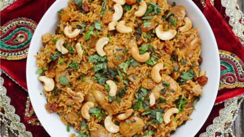 Kaju Chicken Mughlai Biryani_0