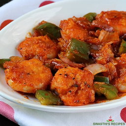 Chilly Prawns