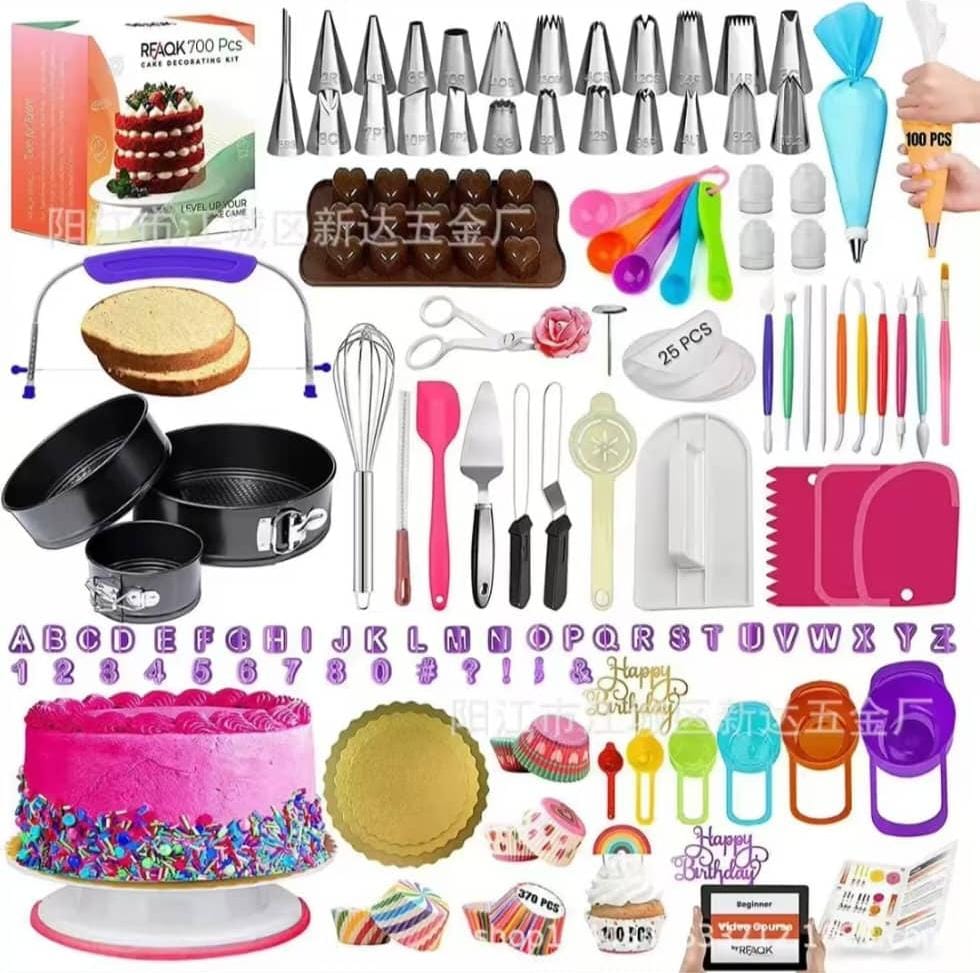 Kit de gâteau 700 pièces