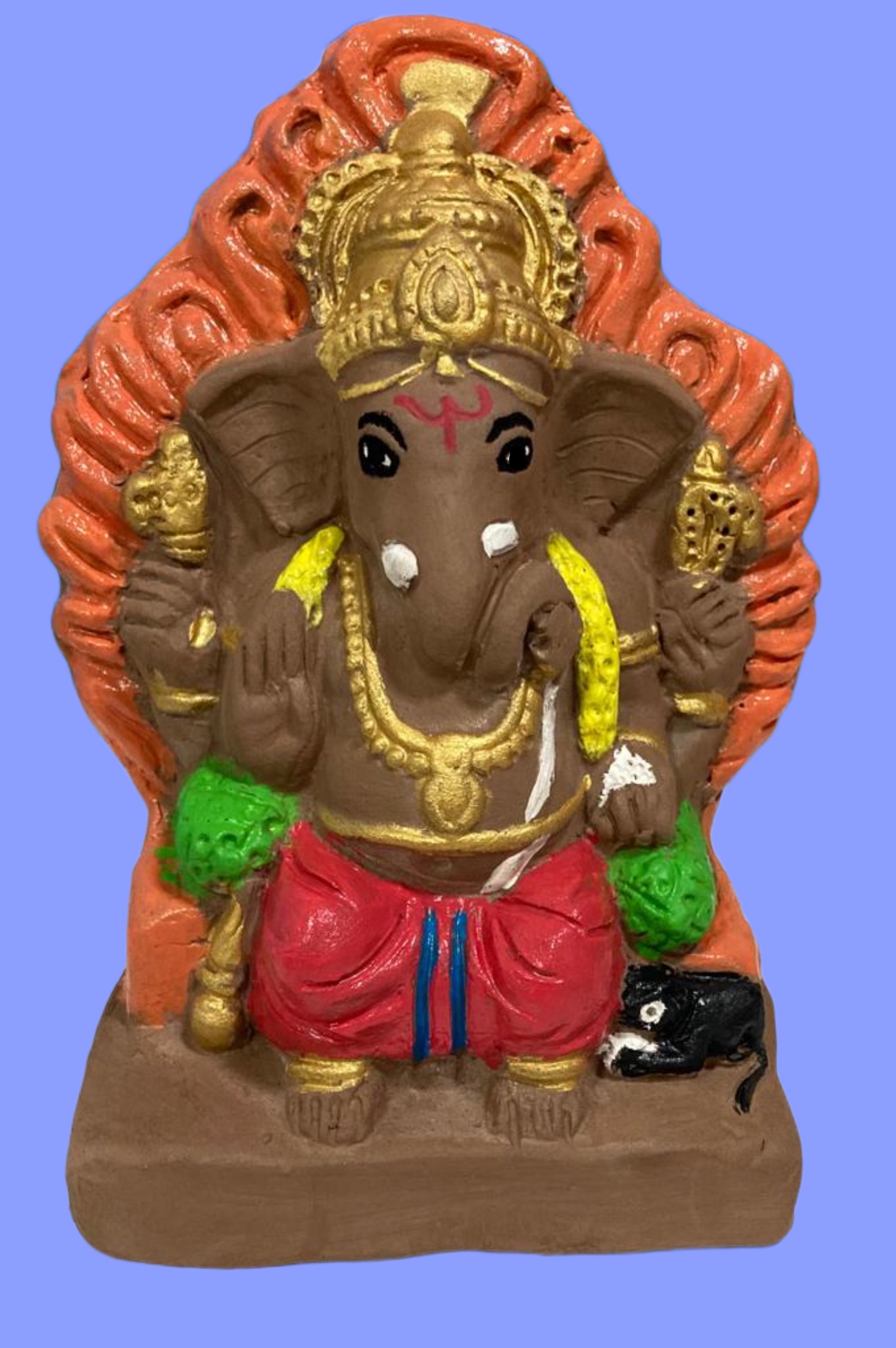6”-8”  LT Plain Lalbaug Cha ka raja _5