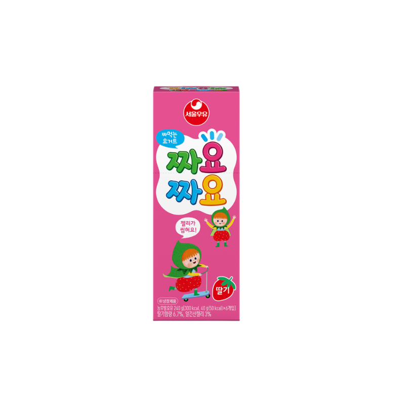 Squeezable Yogurt (Strawberry/Grape/ Peach) 子供用ヨーグルト_1