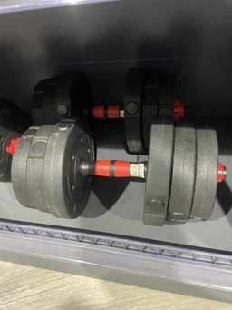 Haltère Réglable – Poids Modulables pour Entraînement à Domicile 🏋️‍♂️💪
