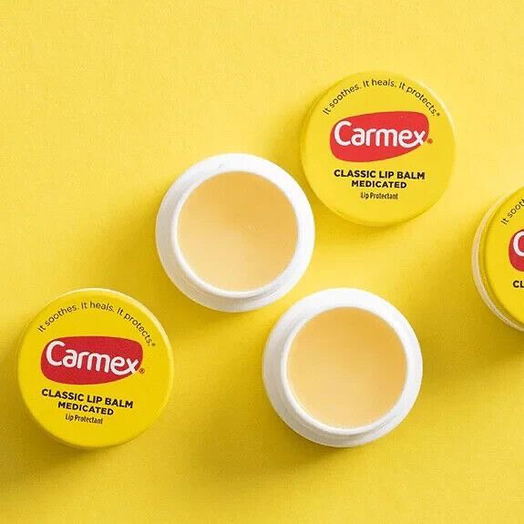 CARMEX CLASSIC LIP BALM METAL كارمكس مرطب شفاه طبي كلاسك دائري_0