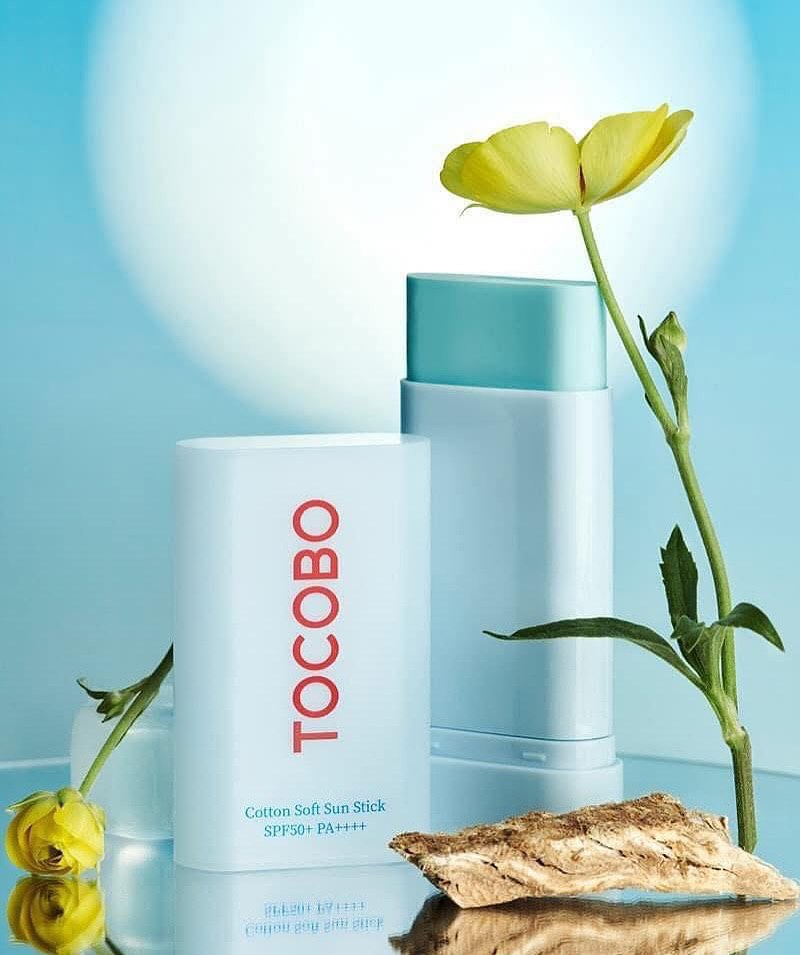Tocobo cotton soft sun stick  SPF50 توكوبو واقي شمس ستك _0