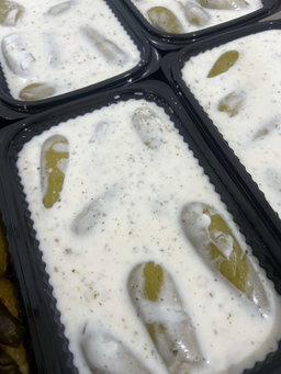 كوسا محشي باللبن 