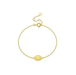 Virgin medal bracelet 