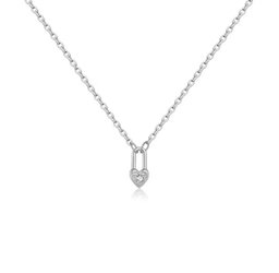 Heart lock pendant 