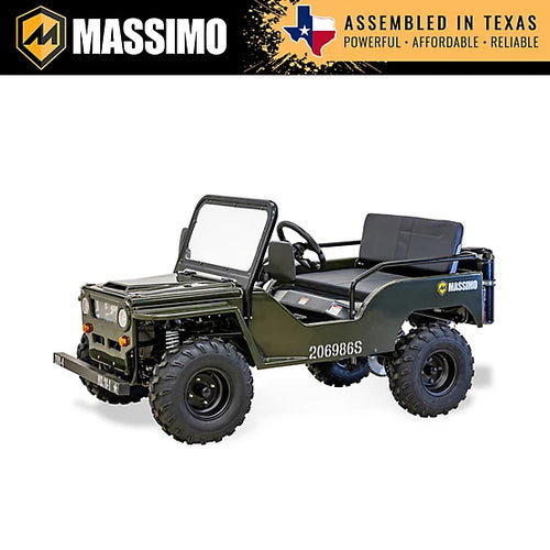 Mini Jeep 125 cm³ | Édition Willys | 3 vitesses | Tout-terrain | Moteur essence_6