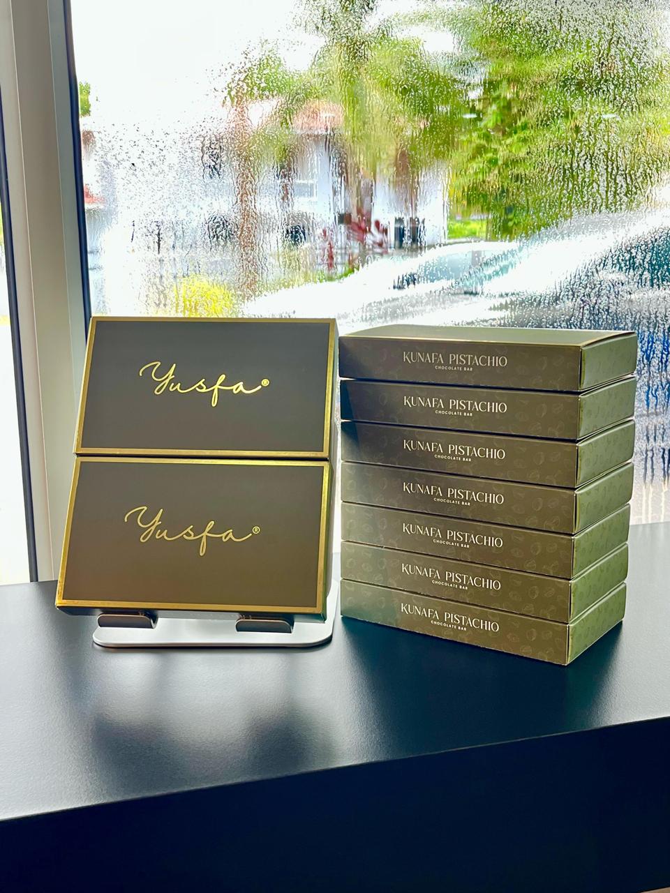 YUSFA KUNAFA PISTACHIO CHOCOLATE BAR_2