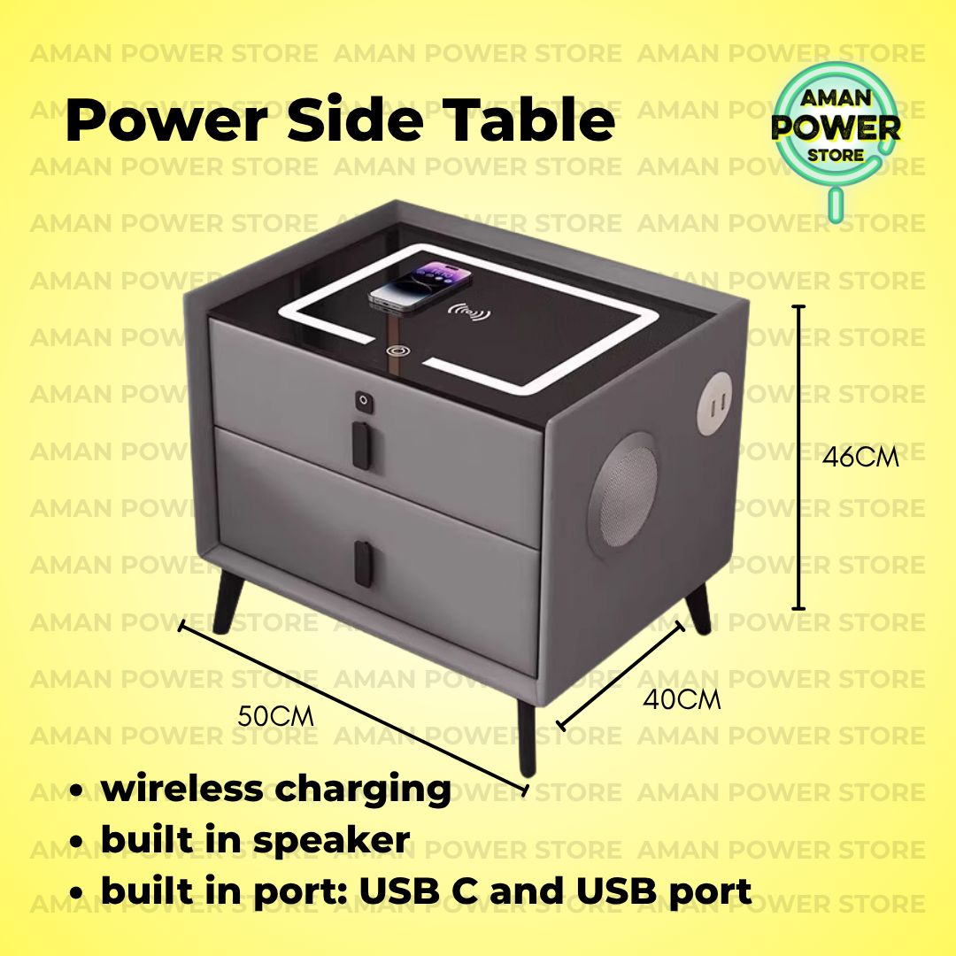 POWER SIDE TABLE