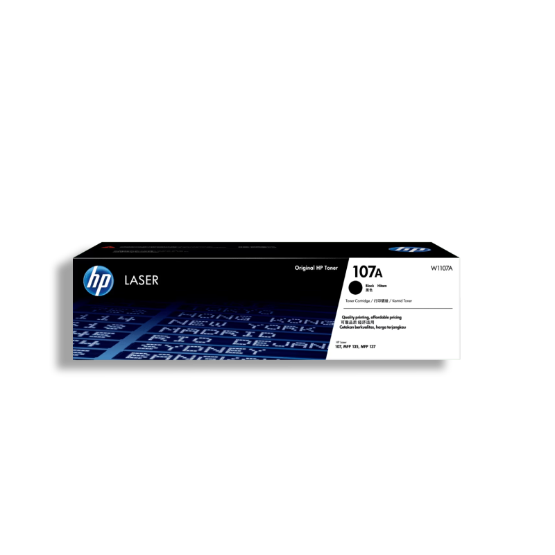 HP 107A Black Original LaserJet Toner Cartridge
