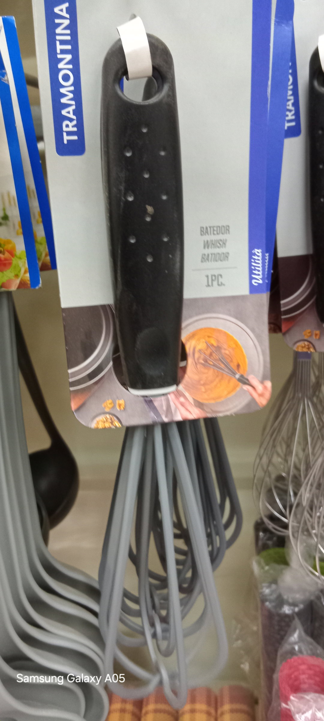 Tramontina Util. Whisk Nylon Black 1'S