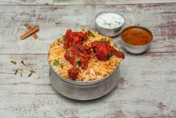 Chicken Lollipop Biryani