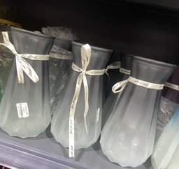🤍 Vase Verre Givré
