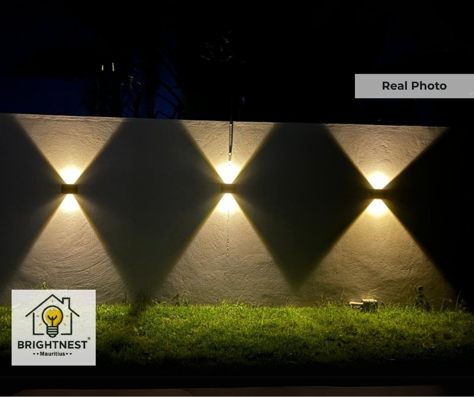 Modern Solar Led Wall Light with Adjustable Beams_4