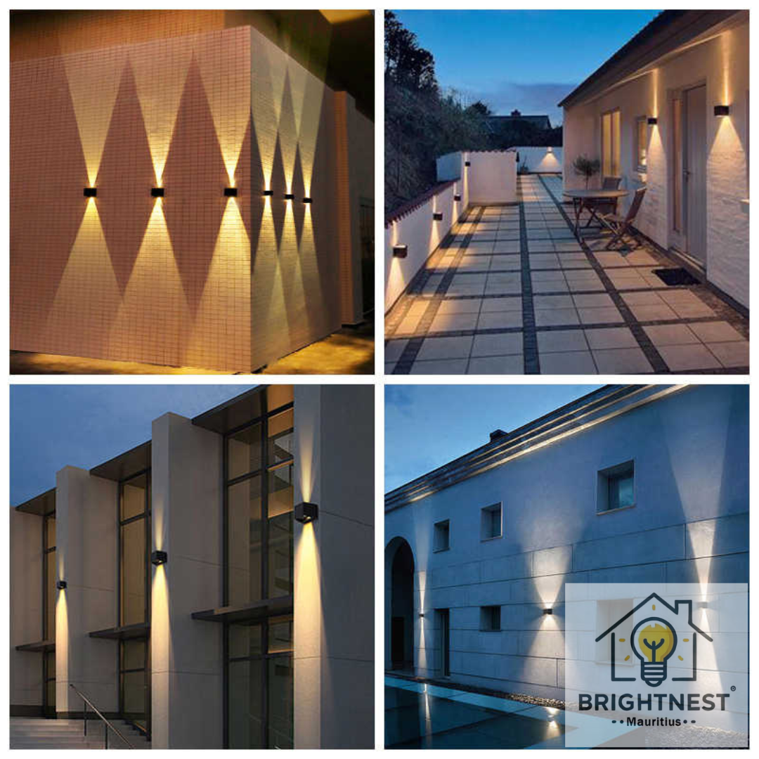Modern Solar Led Wall Light with Adjustable Beams_1