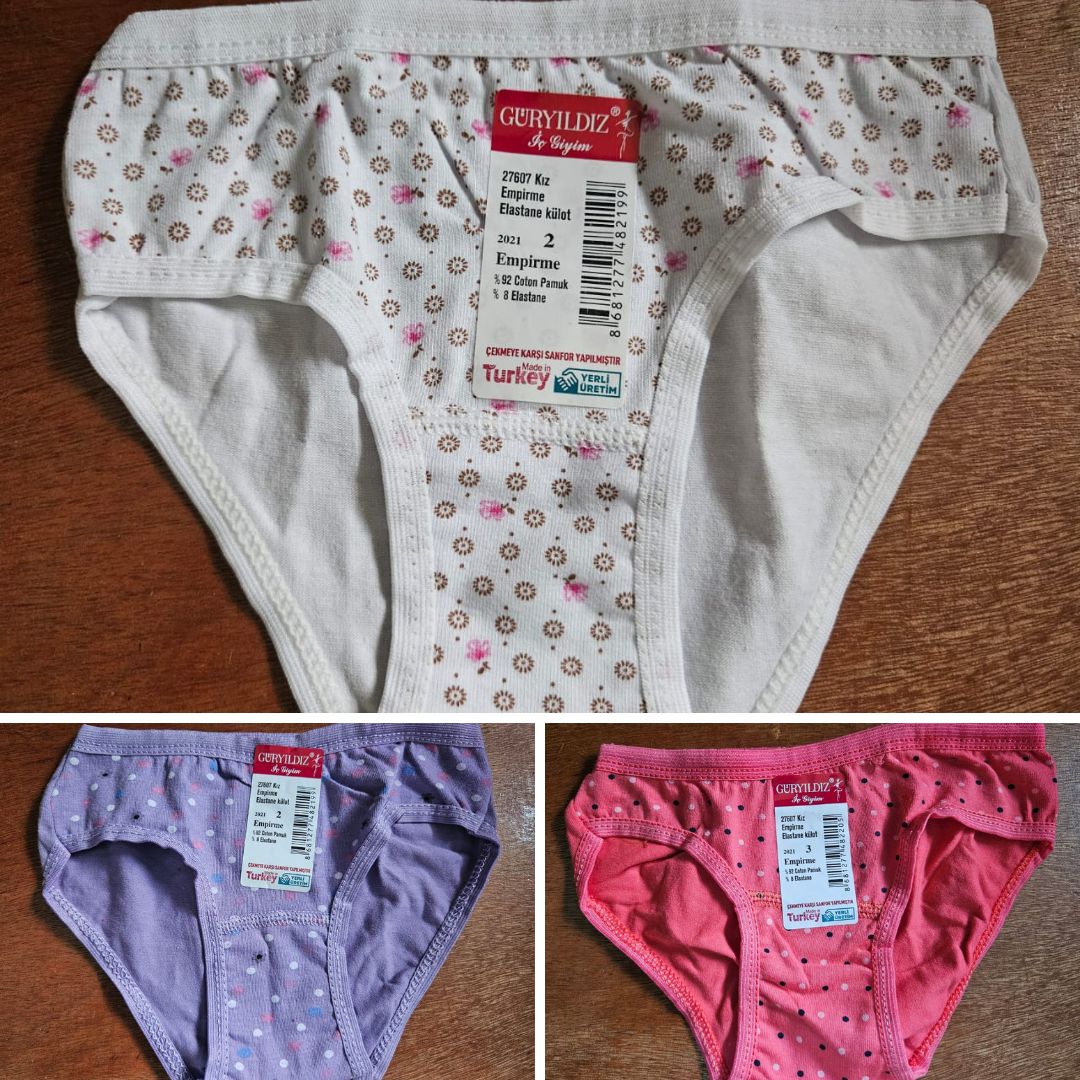 Lot de 3 Slips Petite Fille _0
