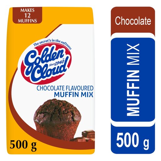 Golden Cloud Chocolate Flavoured Muffin 500g_1