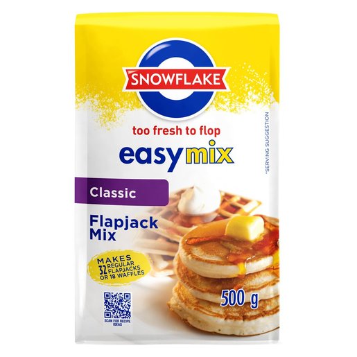 Snowflake Easy Mix Classic Flapjack Mix 500g_0