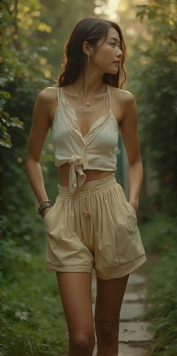  Pantalon Culotte