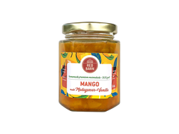 Homemade Jam Mango with Madagascar-Vanilla 6 oz / Mermelada casera de mango con vainilla de Madagascar 6 oz