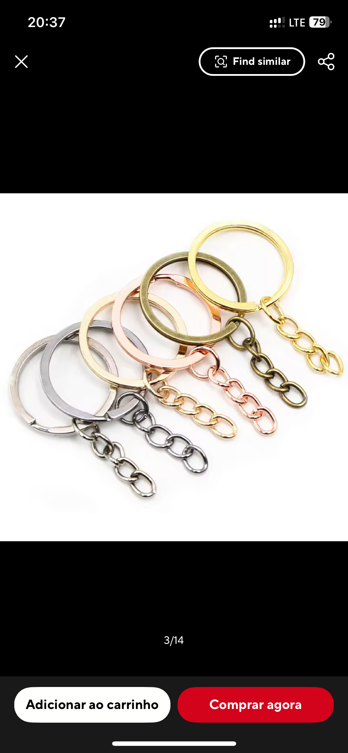 Argolas para chaveiros _0