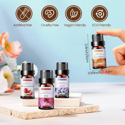Aceites esenciales aromatizantes, PARA VELAS O AROMATERAPIA
