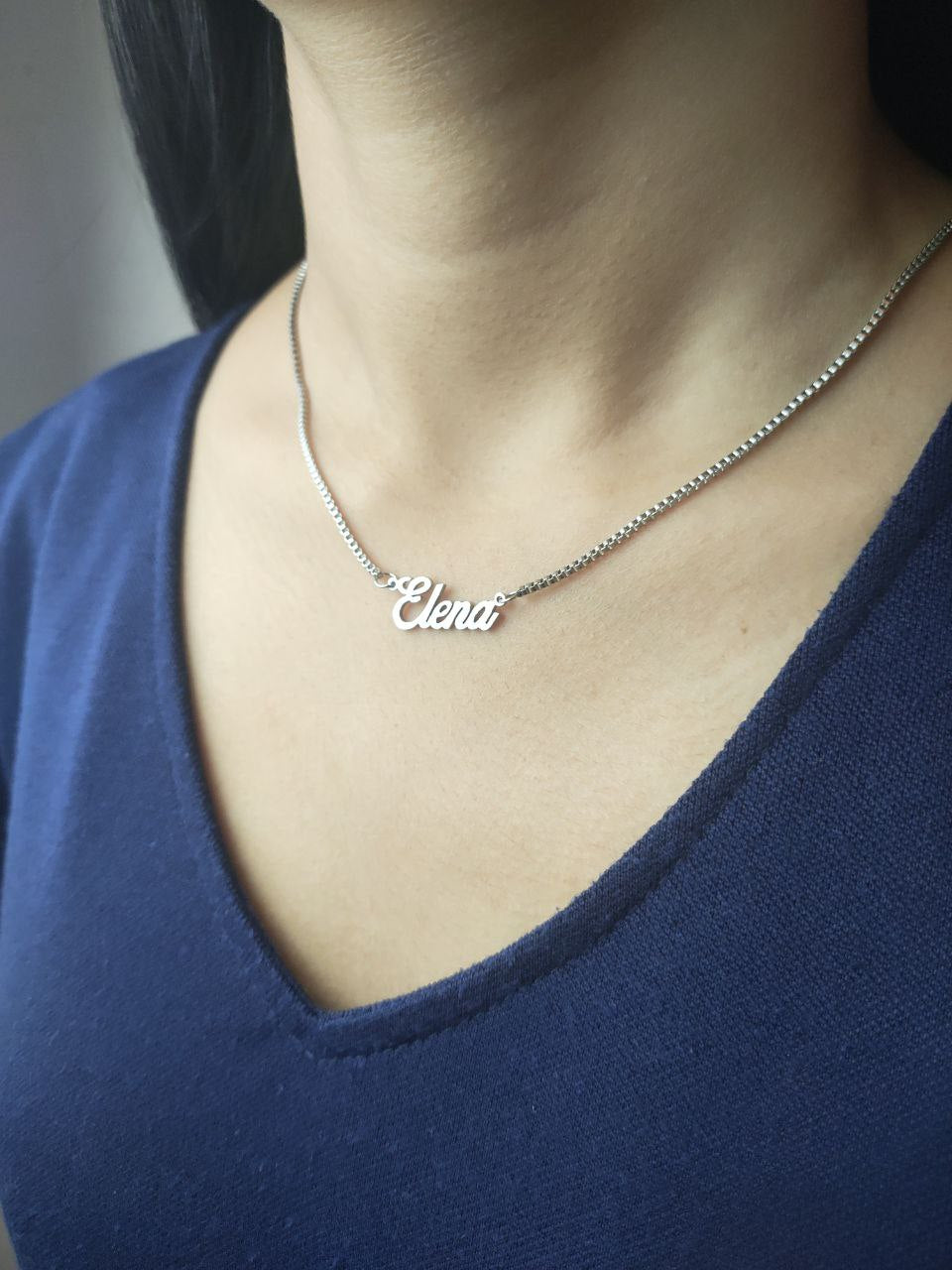 Italian Necklace with English Name_2